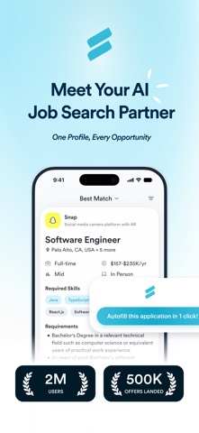 Simplify – AI Job Search Screenshot 1 of 5
