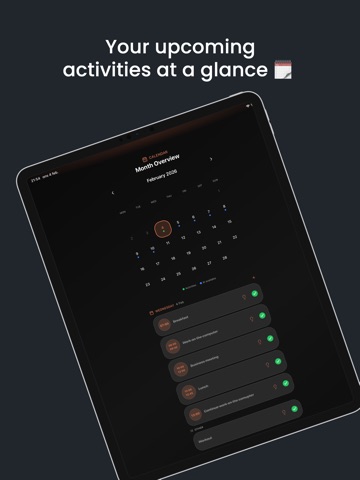 Daylyft – Structure Planner iPad screenshot