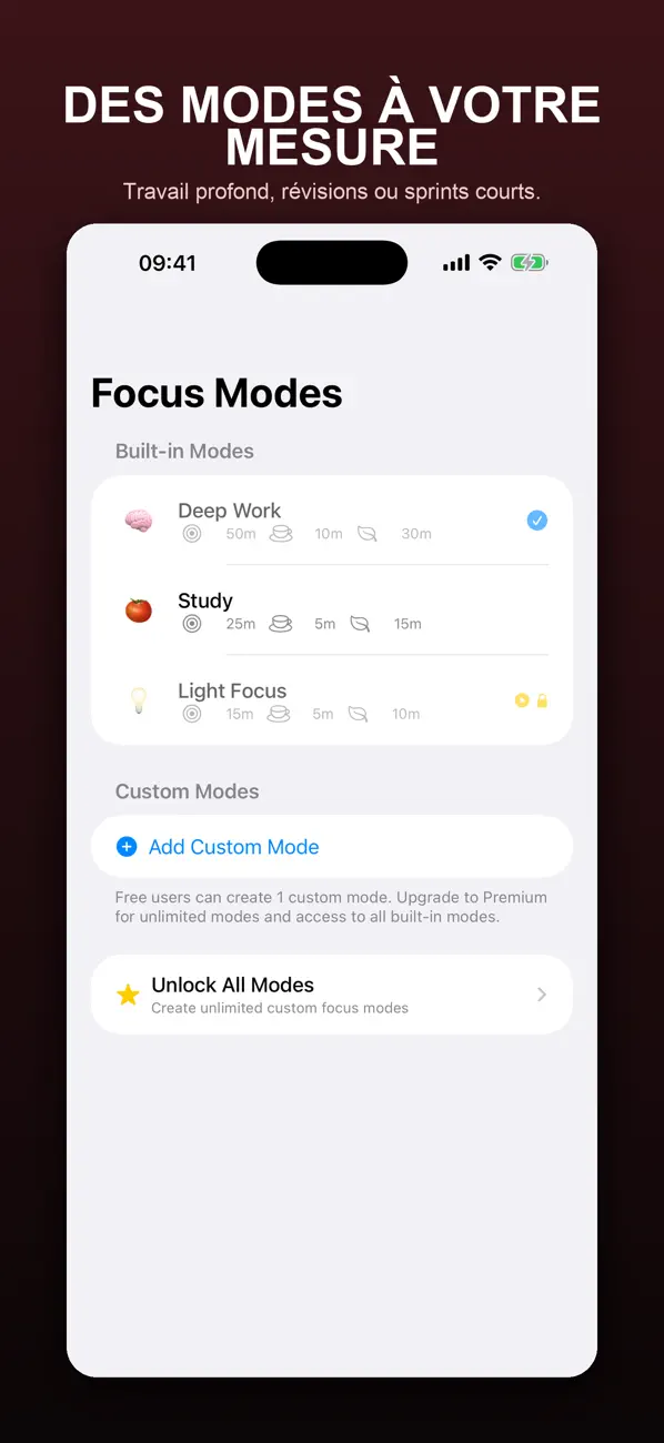 Screenshot #3 pour Pomodoro Timer - Focus Timer