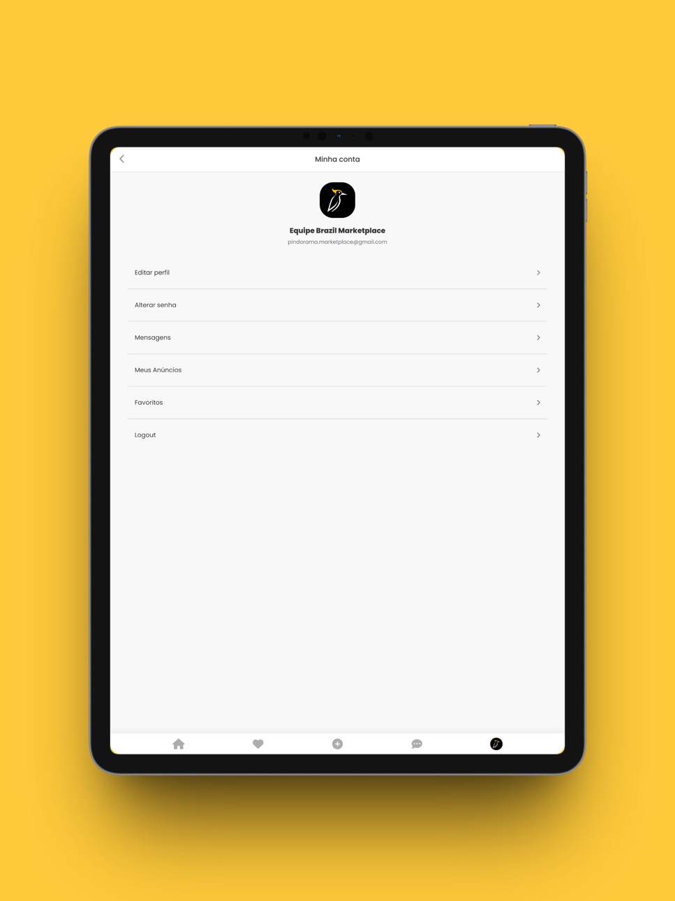 iPad screenshot