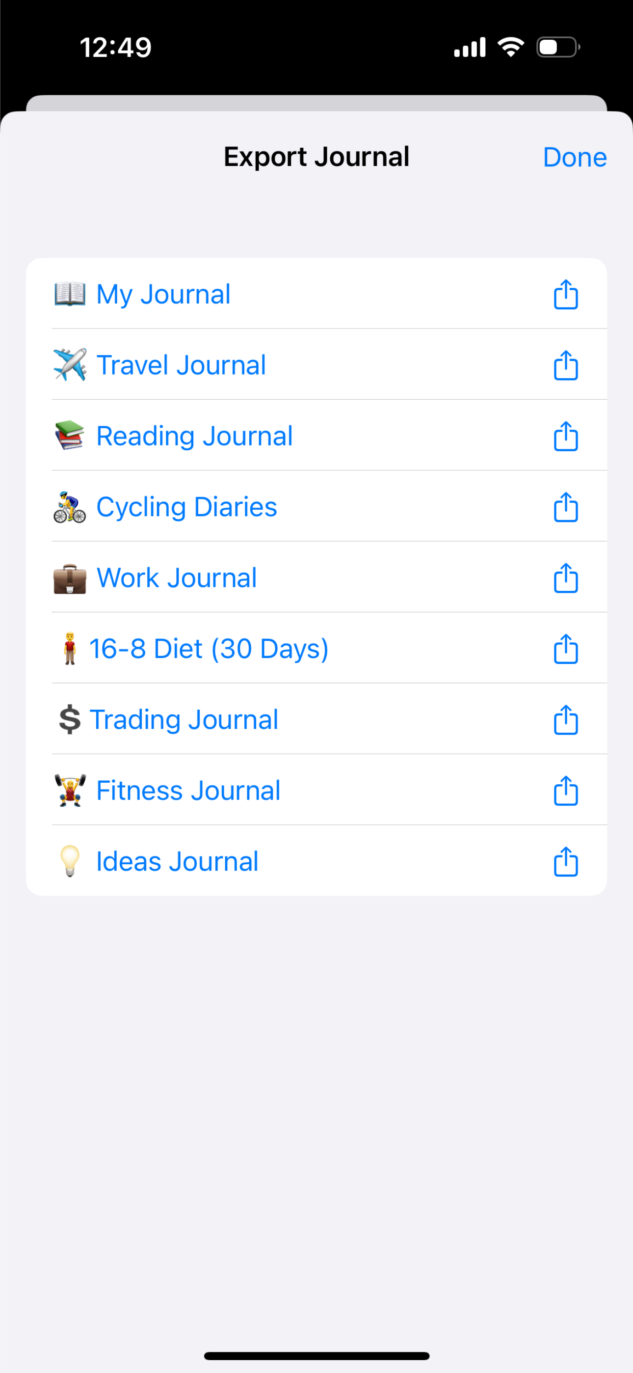 Journal.local screenshot 4