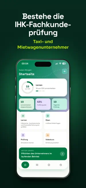 TaxiChef – Unternehmerschein screenshot 1