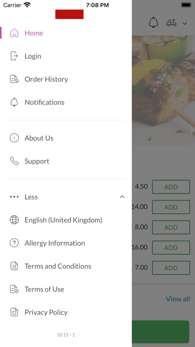 Wimborne Kebab House, Screenshot