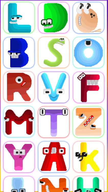 Alphabet Pixel Art Books