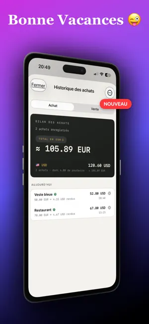 RenduMonnaie screenshot 1