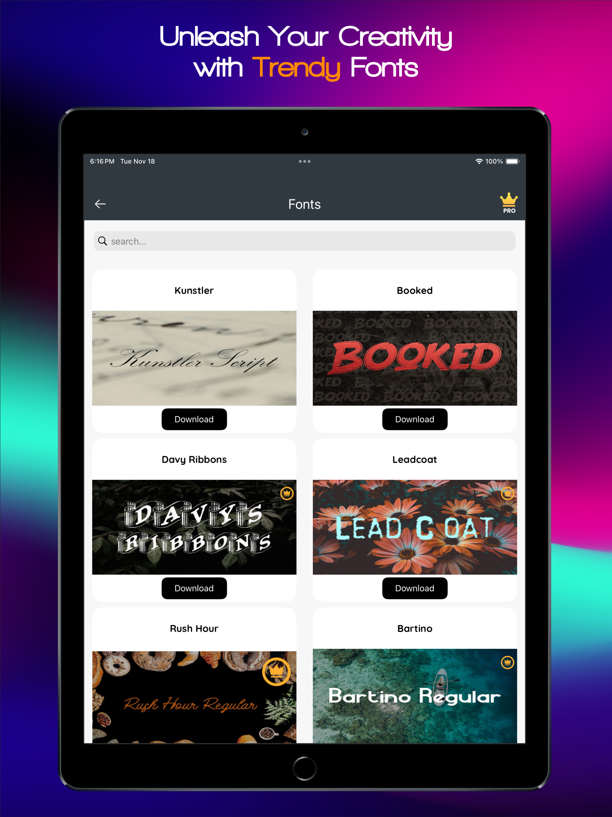 Fonts & Brushes for Procreate screenshot 10