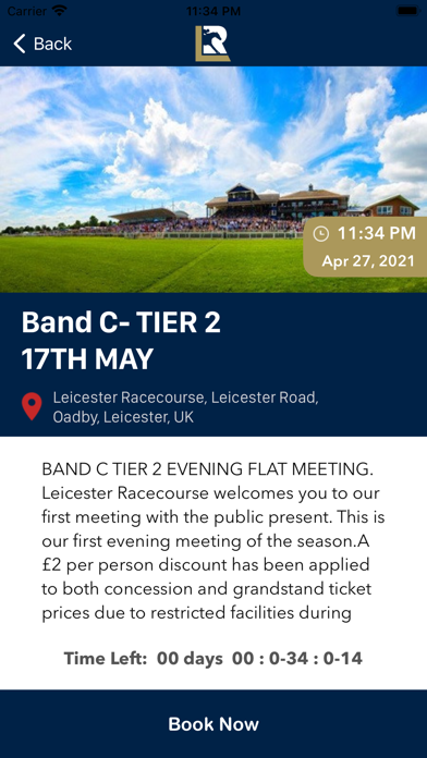 Leicester Racecourse Screenshot