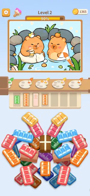 Painting Sort: Color Match Art screenshot 1