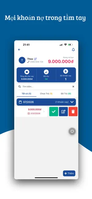 Lenote - Loan Keeper screenshot 3