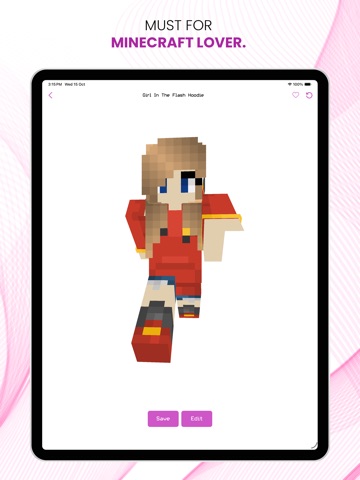 Best Girl Skins for Minecraft iPad screenshot