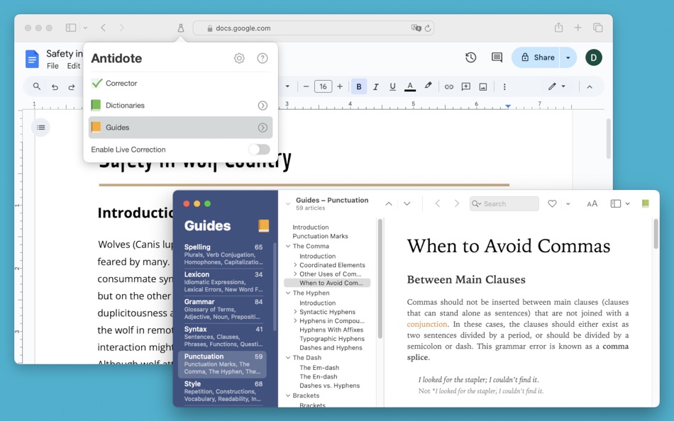#5. Antidote Connector (macOS) 由: Druide informatique