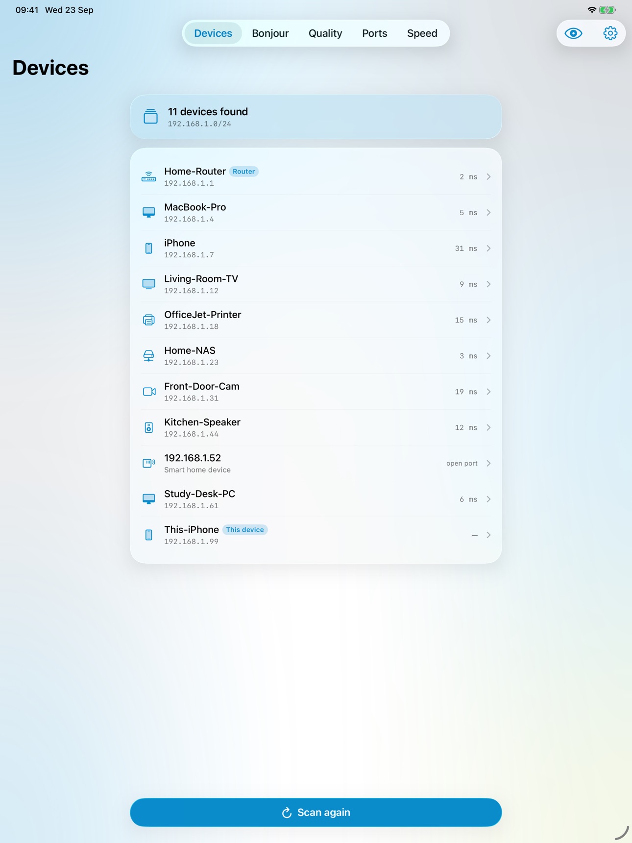 Screenshot 6 of MOJO NetCheck