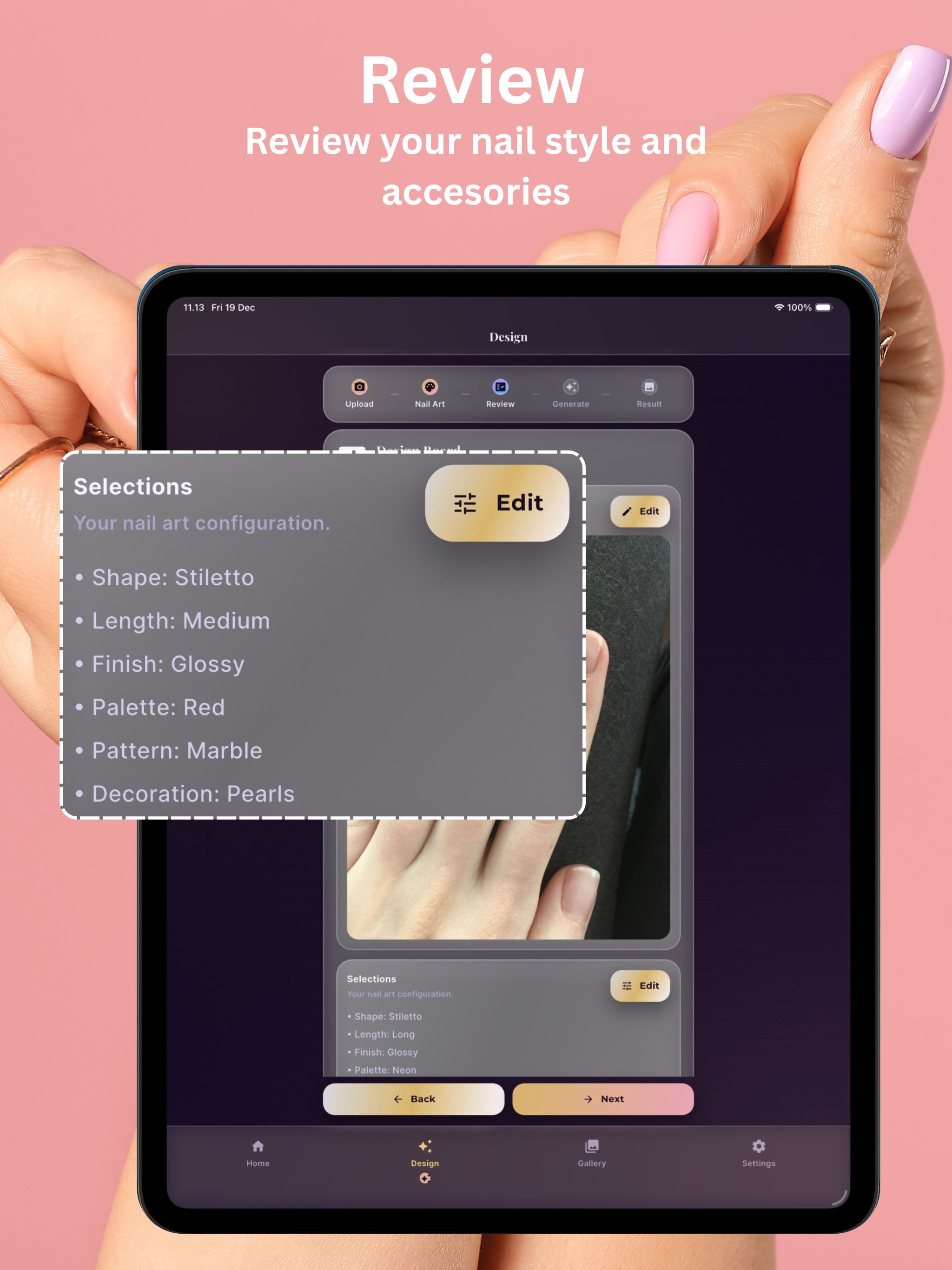 Nails Art - AI Makeover