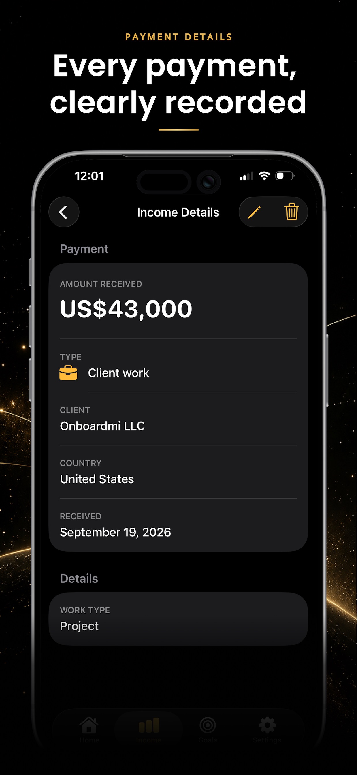 Screenshot 5 of Payday - Income Tracker