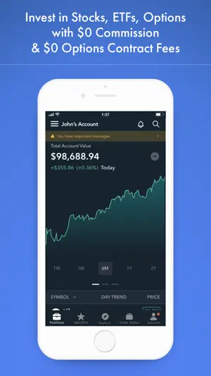Firstrade: Invest & Trade screenshot 1