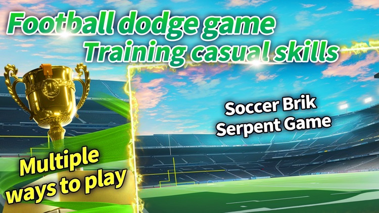 Soccer Brik Serpent Game