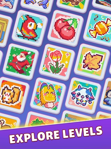 Color Cube : Pixel Puzzle iPad screenshot