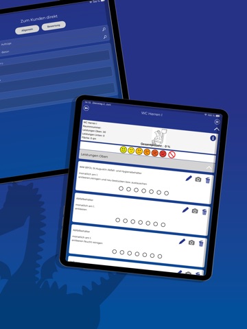 BlueTem - Qualitätsmanagement iPad screenshot
