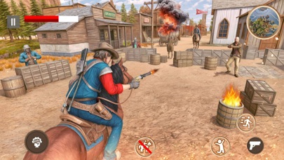 West Survival of Cowboy Horse Screenshot