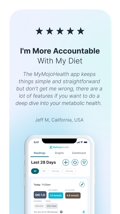 MyMojoHealth iPhone screenshot 5 - Health & Fitness app