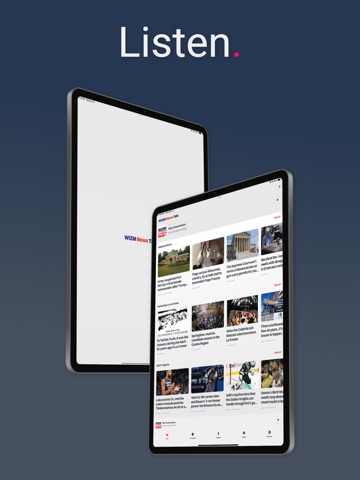 WIZM News iPad screenshot