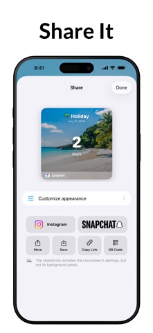 CNDWN – Countdown Timer Widget Screenshot 4 of 6
