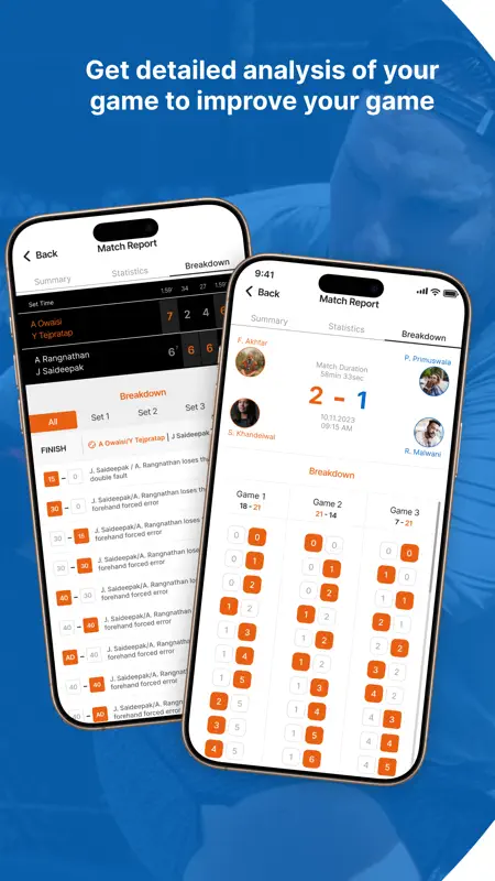 Racquet Heroes - Score & Share screenshot 10 of 10