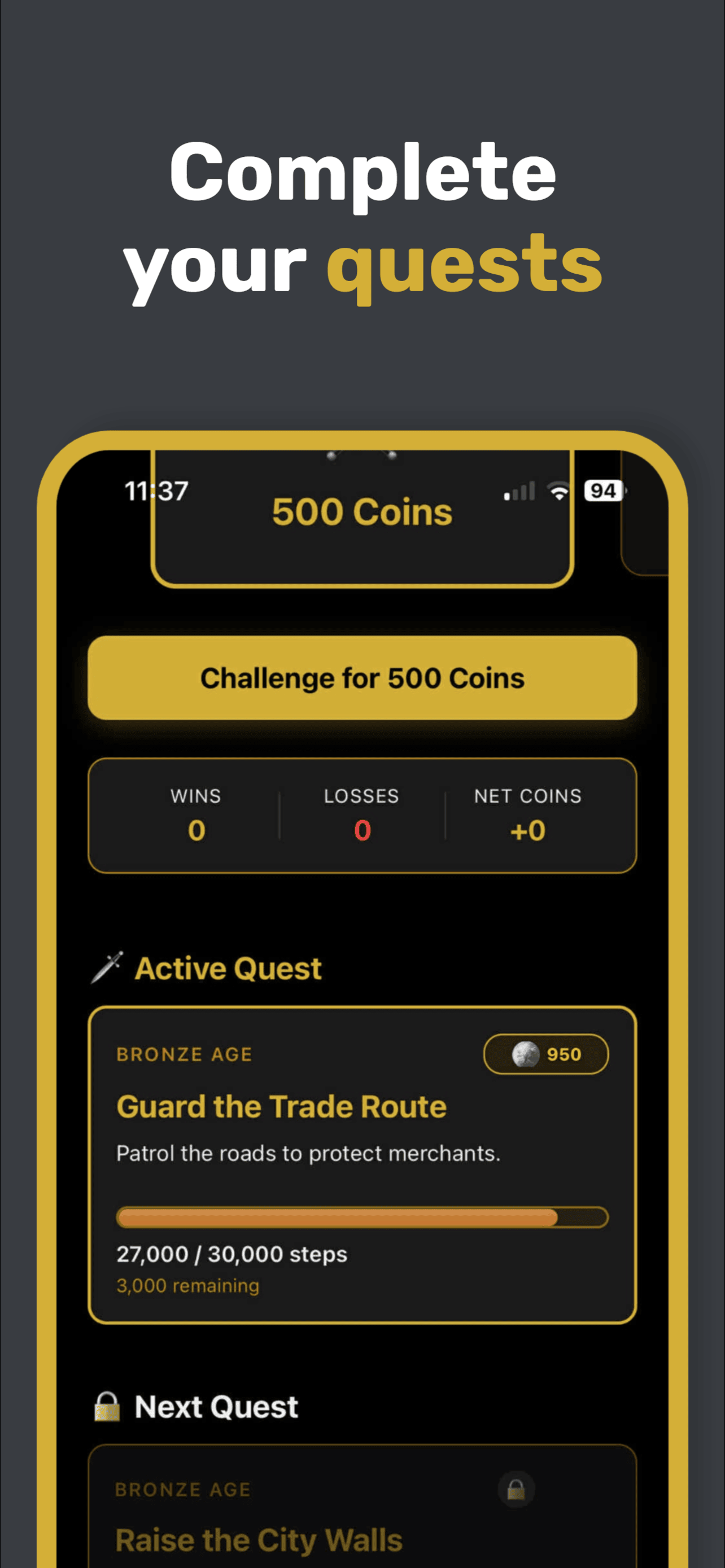 Step Quest - Step Tracking App screenshot 3