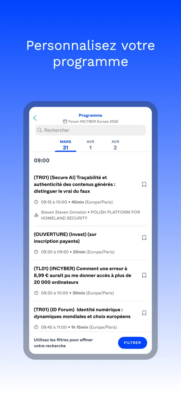Screenshot #2 pour INCYBER Forum
