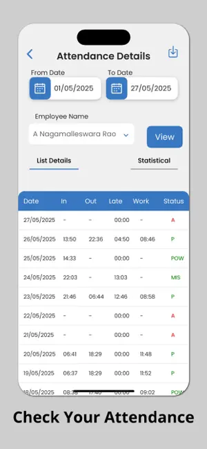 GAVL TimePro screenshot 2