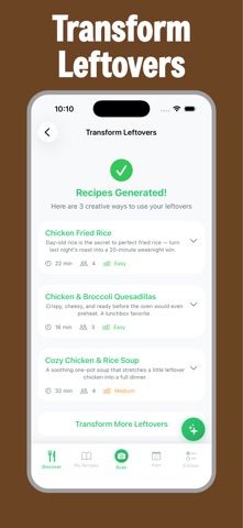 RecipeScan - AI Meal Planner screenshot