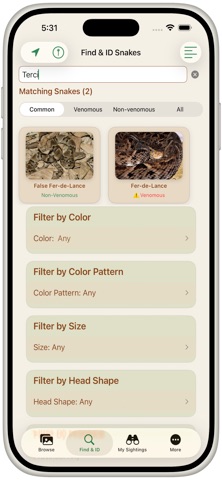 Snakes of Costa Rica screenshot