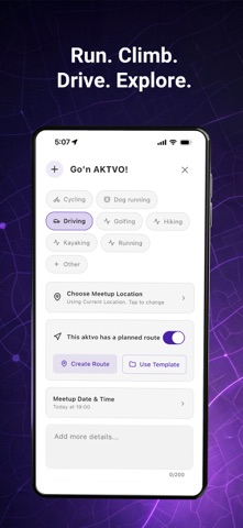 AKTVO iPhone screenshot