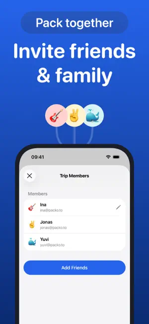 Packo - Packing List Checklist screenshot 3