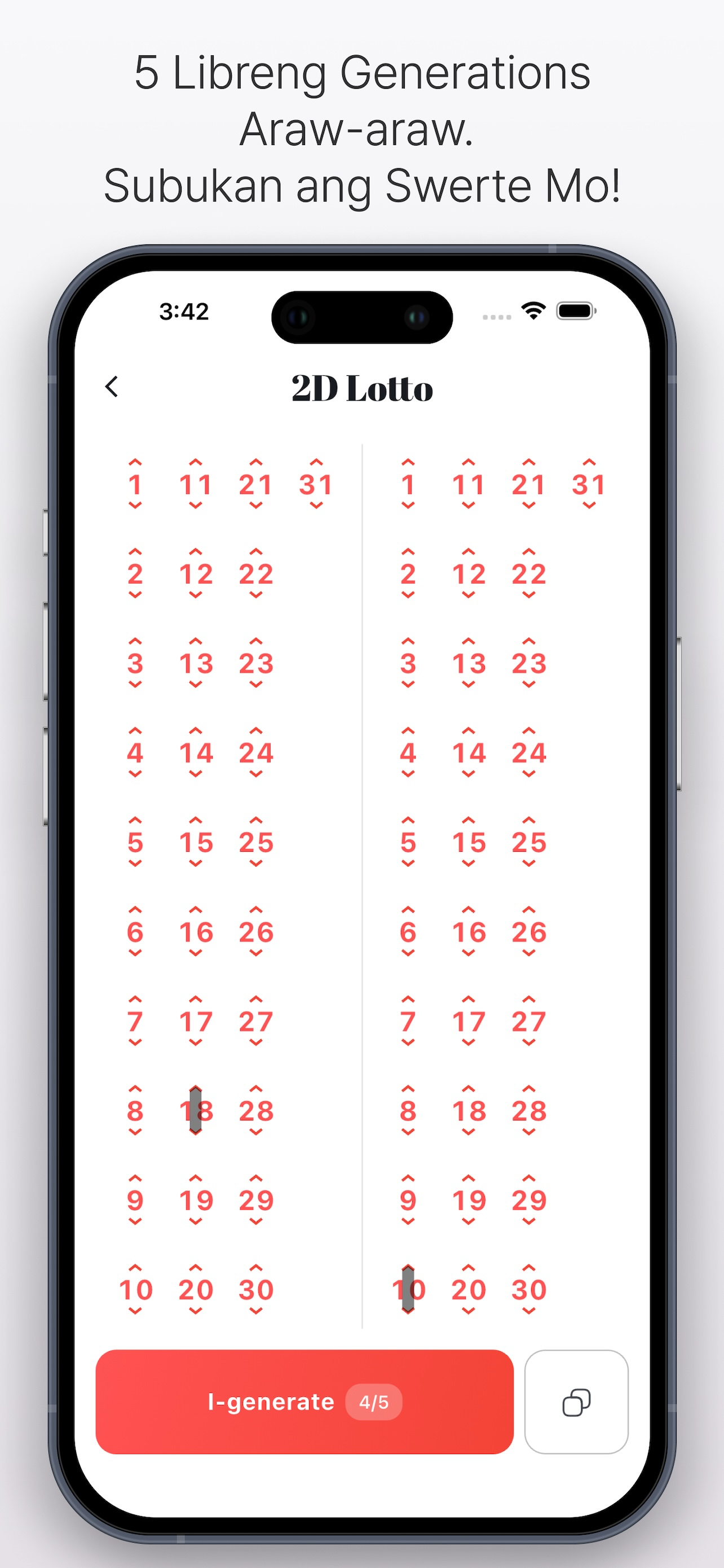 HaribonLotto - Lotto Generator