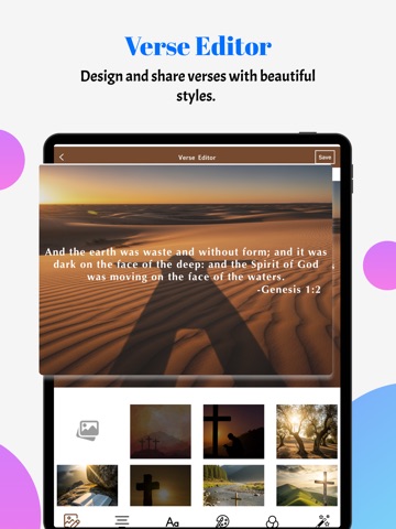 Simple English Bible - offline iPad screenshot