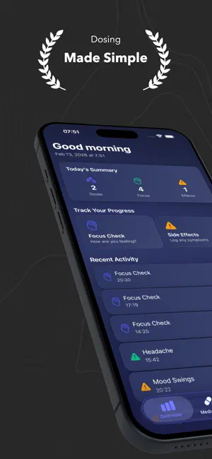 FocusDose: ADHD Medication screenshot 1