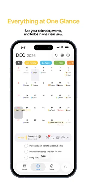 Bricks Calendar screenshot 1