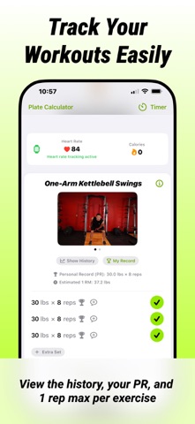 Easy Reps: Gym Workout Tracker Screenshot 2 of 10