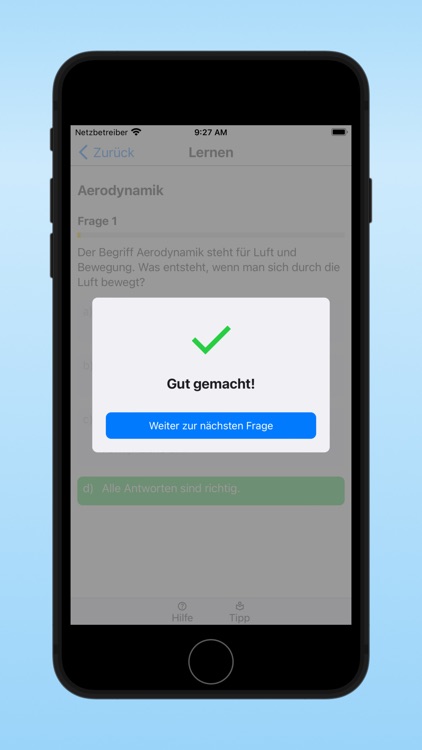 Skydiving Learning Questions screenshot-4