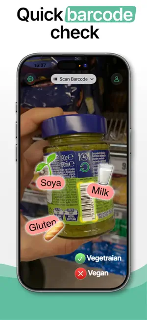 Food Scanner - Allergen Check screenshot 2