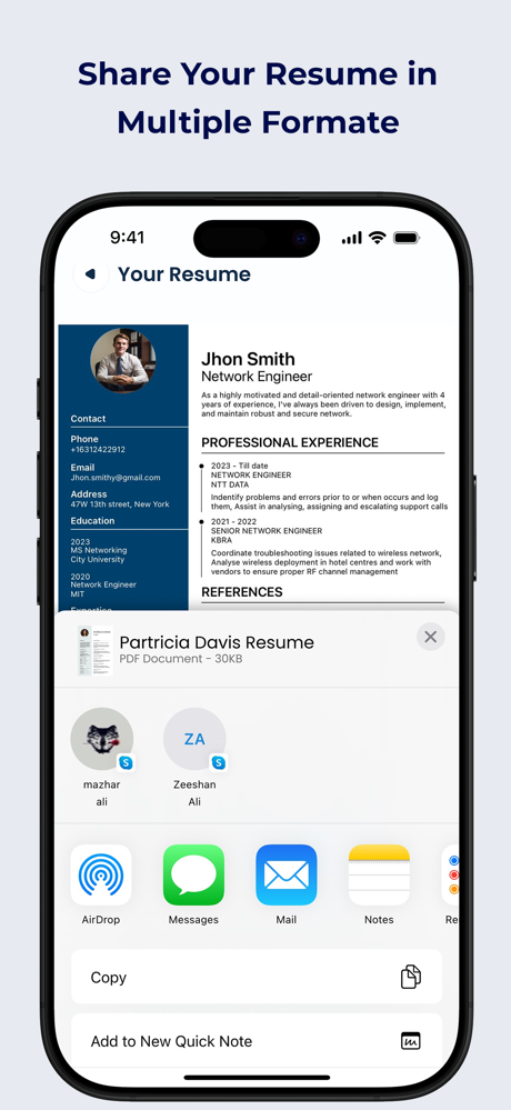 CV Maker : Resume App screenshot 6