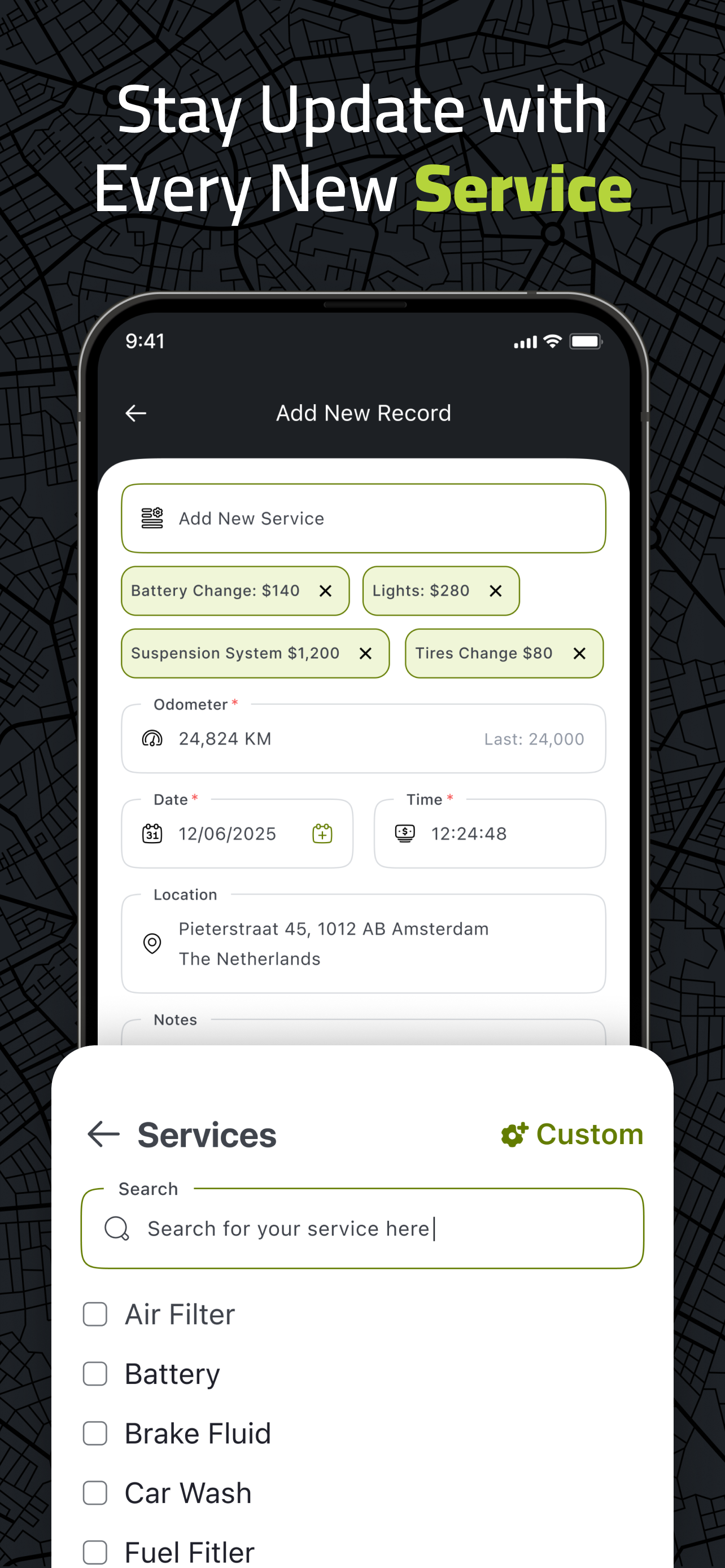 Rovo: Car Maintenance Tracker