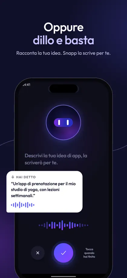 Screenshot 3 von 6 zu Snapp AI: Build Apps with AI
