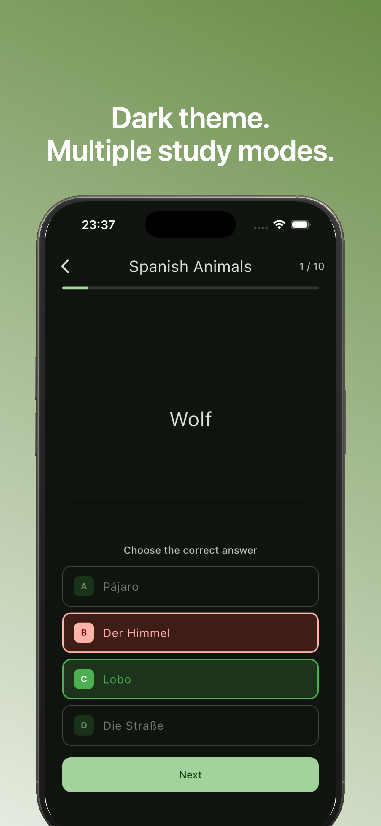 Studicards - Learn Flashcards