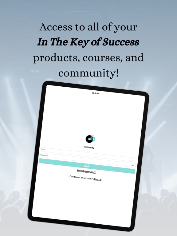 Releasify: Get Heard. iPad screenshot 4 - Music app