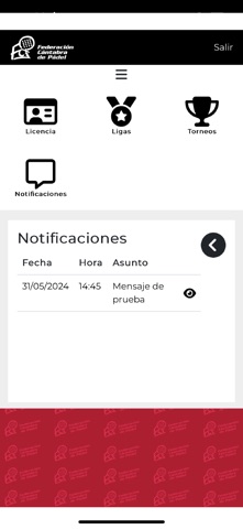 Federación Cantabra de Padel screenshot