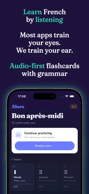 Alors: Learn French Fast screenshot 1
