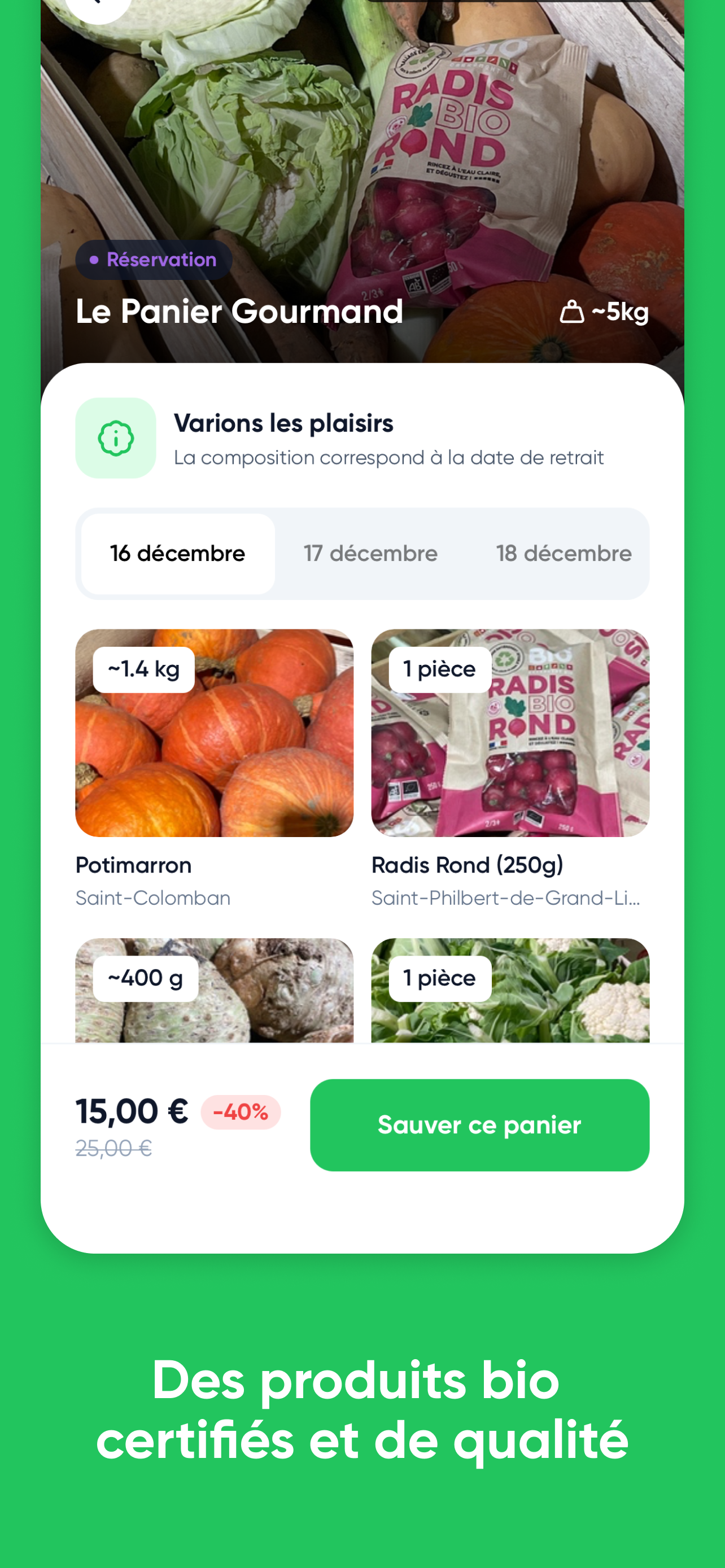 Sauve ton bio