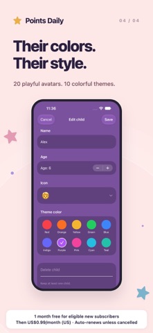 Points Daily Kids screenshot 4